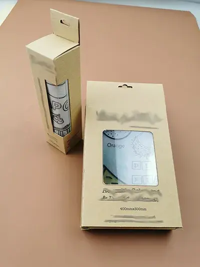 Kraft paper box packaging
