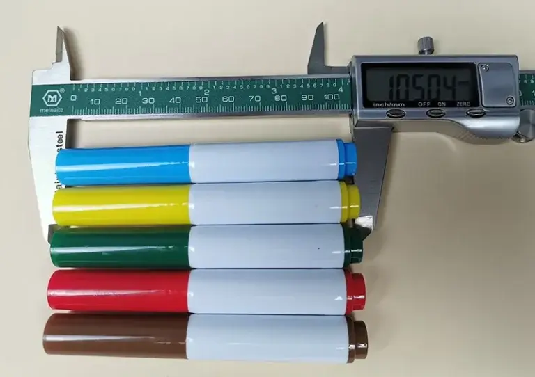 Assortment of washable erasable marker pens