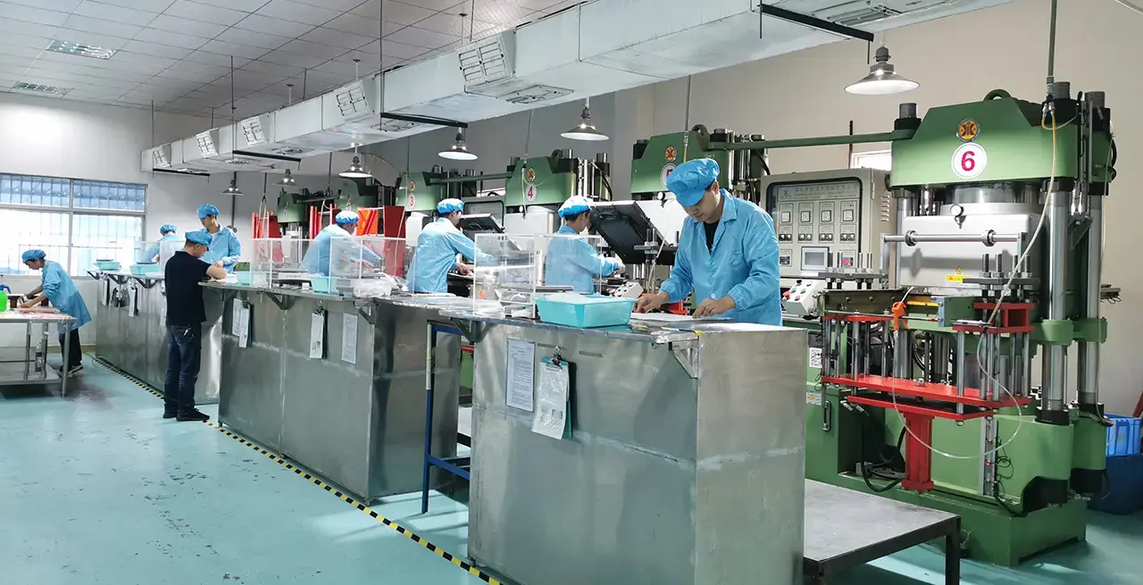 SANNYIN silicone rubber products manufacturing workshop