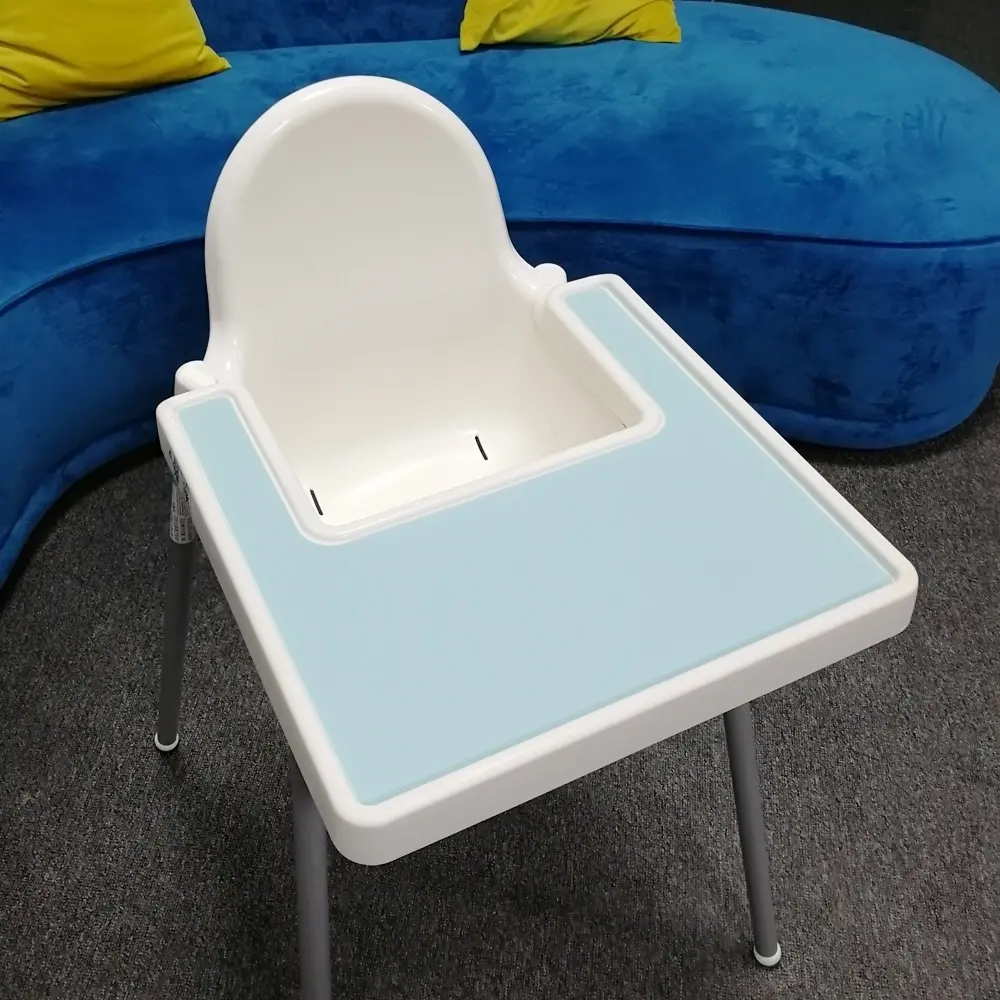 SANNYIN silicone insert mat on an IKEA Antilop high chair